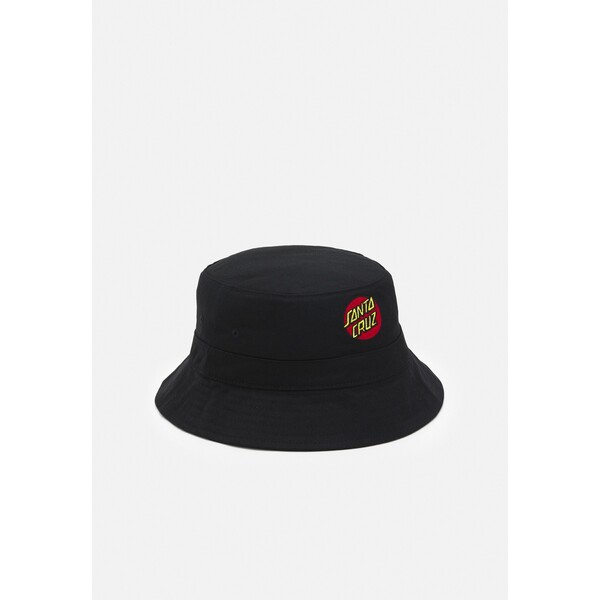 Santa Cruz CLASSIC DOT BUCKET HAT REVERSIBLE UNISEX Kapelusz black 7SA54R002-Q11