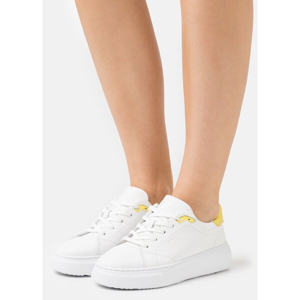 GANT SEACOAST Sneakersy niskie white/yellow GA311A03Y-A12