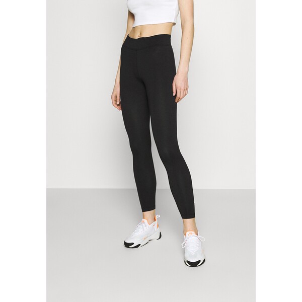 Nike Sportswear Legginsy black/white NI121A0F4-Q11