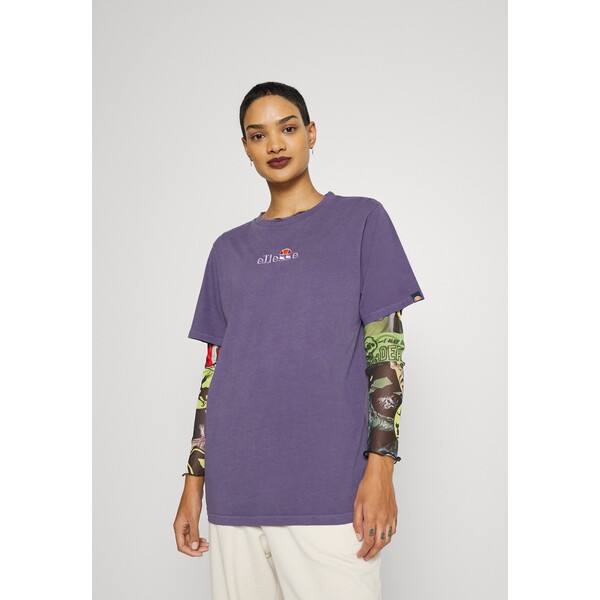 Ellesse ANNATTO T-shirt z nadrukiem purple EL921D06M-I11