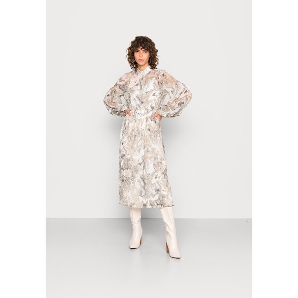 Moss Copenhagen KABRINA DRESS Sukienka letnia egret marble M0Y21C08O-B11