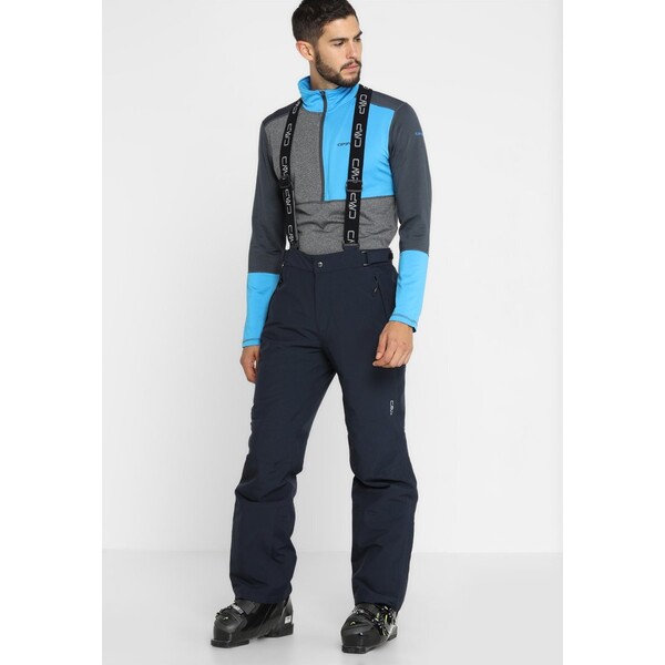 CMP MAN PANT Spodnie narciarskie black blue C7042B00Y-K11