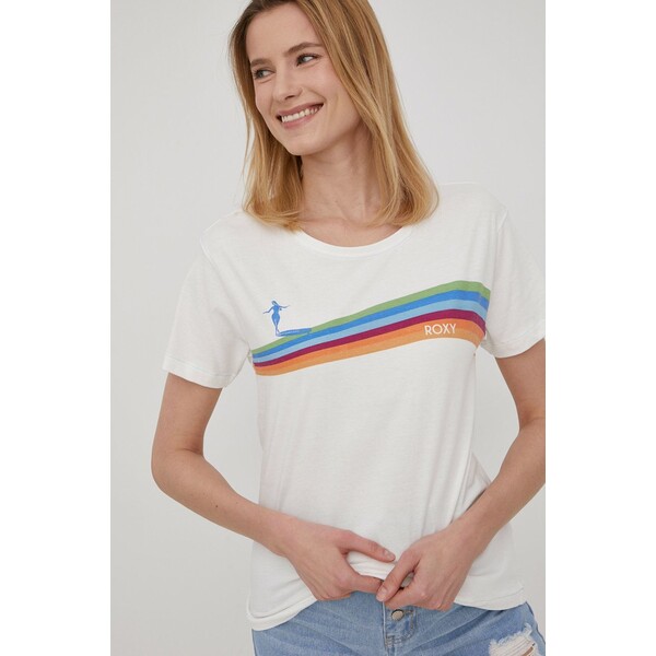 Roxy t-shirt bawełniany ERJZT05338