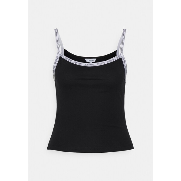Calvin Klein Swimwear TANK Koszulka do spania black C1781H01W-Q11