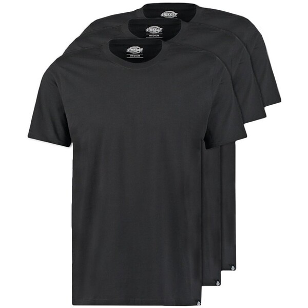 Dickies 3PACK T-shirt basic black DI622D00H-802
