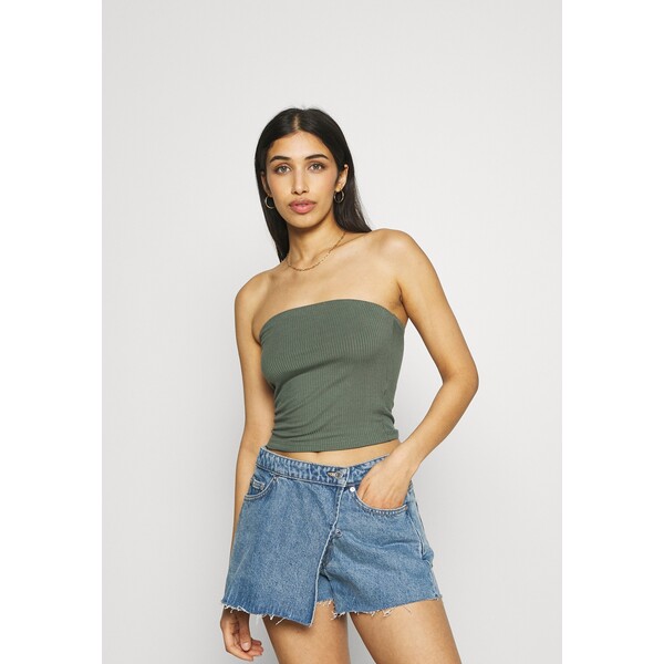 American Eagle BASIC TUBE SOLID Top green AM421D02D-N11