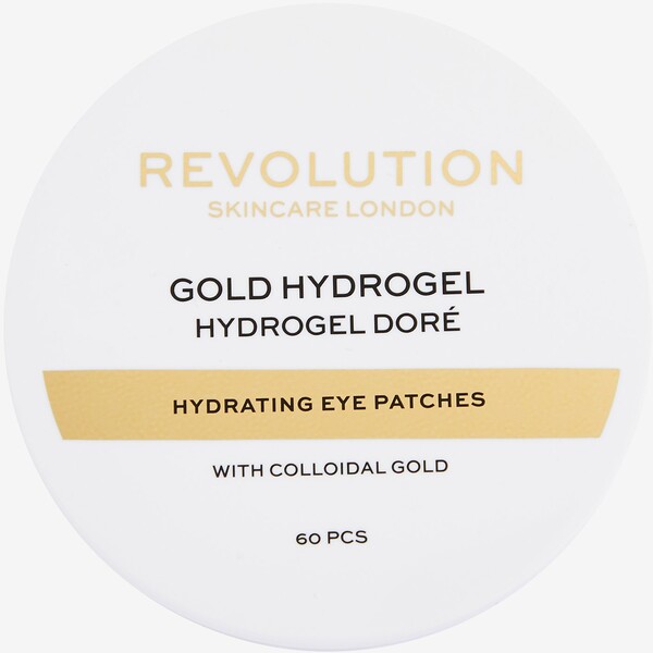 Revolution Skincare REVOLUTION SKINCARE GOLD EYE HYDROGEL HYDRATING EYE PATCHES WITH COLLOIDAL GOLD Pielęgnacja okolic oczu - R0H34G00D-S11