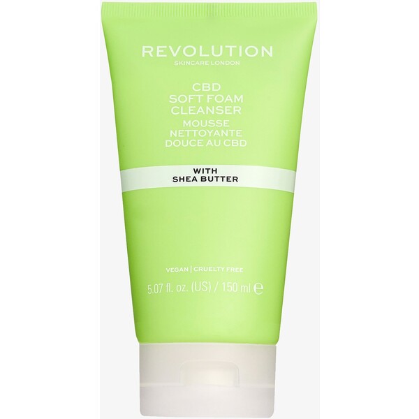 Revolution Skincare CBD SOFT FOAM CLEANSER Oczyszczanie twarzy - R0H31G01V-S11