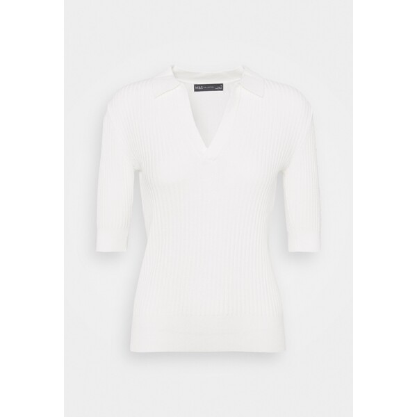 Marks & Spencer T-shirt basic offwhite QM421I04U-A11
