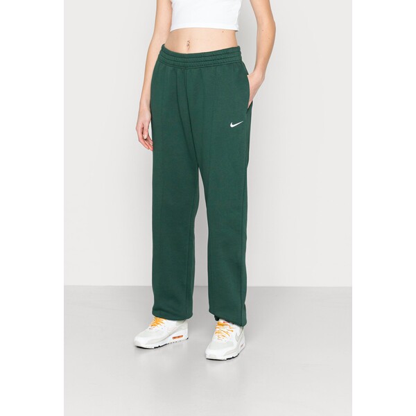 Nike Sportswear PANT Spodnie treningowe pro green/white NI121A0BV-M14