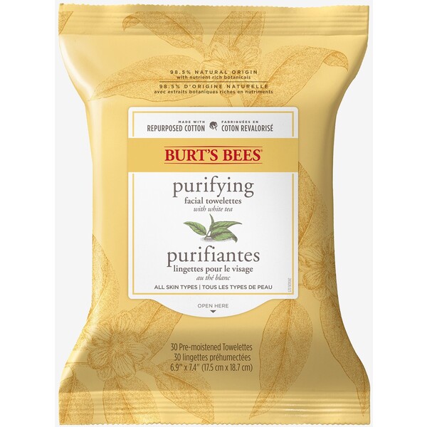 Burt's Bees FACIAL CLEANSING TOWELETTES 30 PACK Oczyszczanie twarzy white tea BU531G001-S11