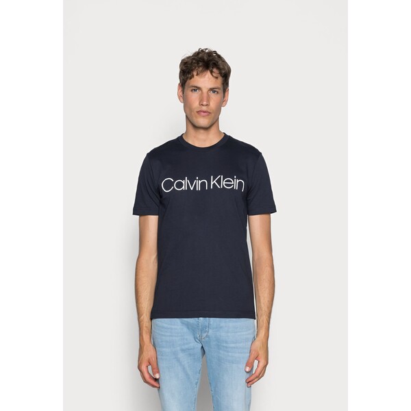 Calvin Klein T-shirt z nadrukiem navy 6CA22O022-K11