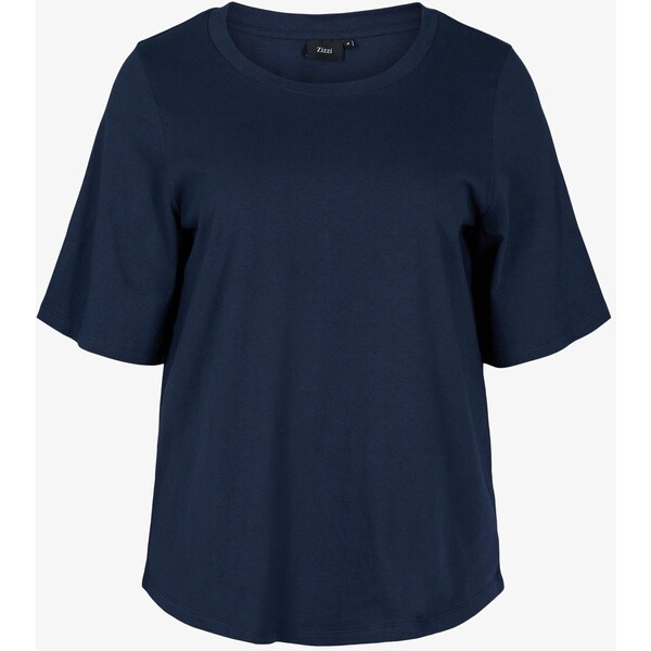 Zizzi T-shirt basic dark blue Z1721E27J-K11