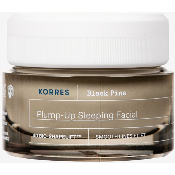 Korres BLACK PINE 4D BIOSHAPELIFT™ PLUMP-UP SLEEPING FACIAL Pielęgnacja na noc neutral KO431G013-S11