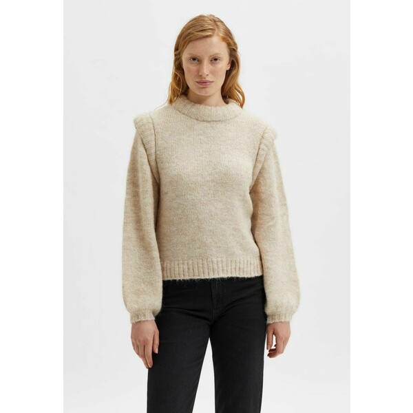 Selected Femme Sweter sandshell SE521I0RR-B11