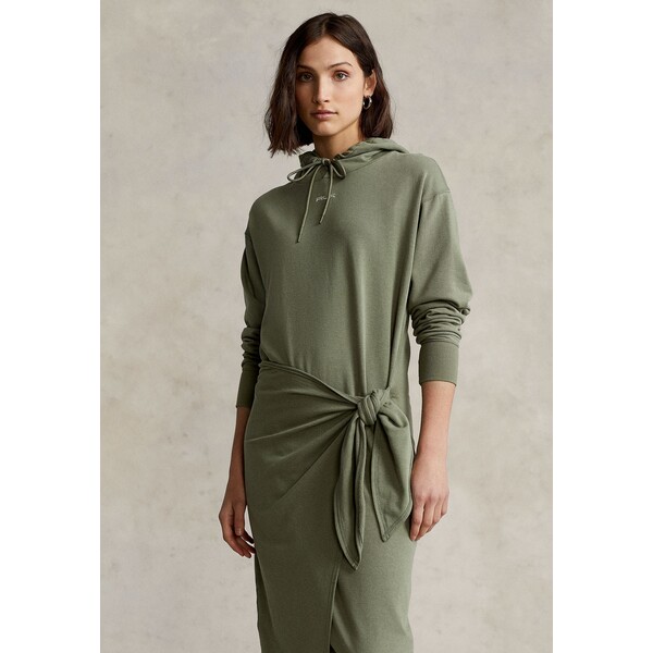 Polo Ralph Lauren HOOD DRESS Sukienka letnia green PO221C0AY-C11