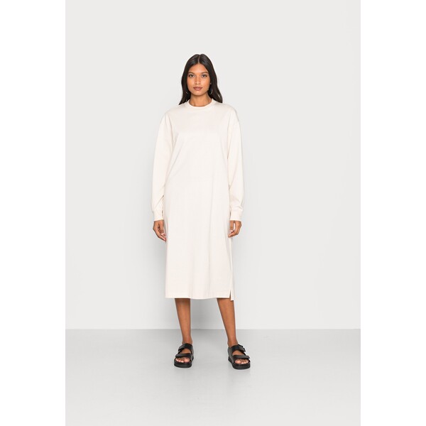 Samsøe Samsøe CHROME DRESS Sukienka letnia whitecap gray SA321C0EH-C11