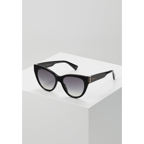 Gucci Okulary przeciwsłoneczne black/gold-coloured/grey GU451K004-Q11