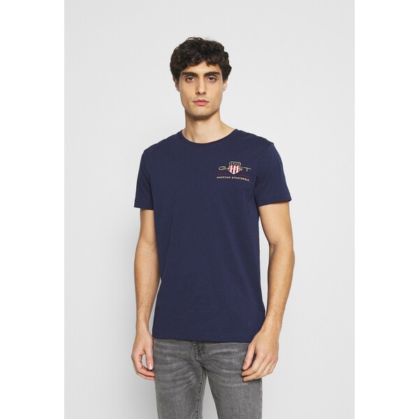 GANT ARCHIVE SHIELD T-shirt basic evening blue GA322O02K-K11