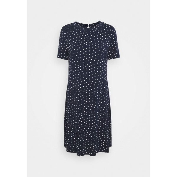 Marks & Spencer SPOT SWING Sukienka z dżerseju dark blue QM421C03X-K11