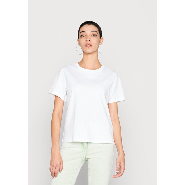 Weekday ESSENCE STANDARD 2 PACK T-shirt basic white WEB21D08I-A11