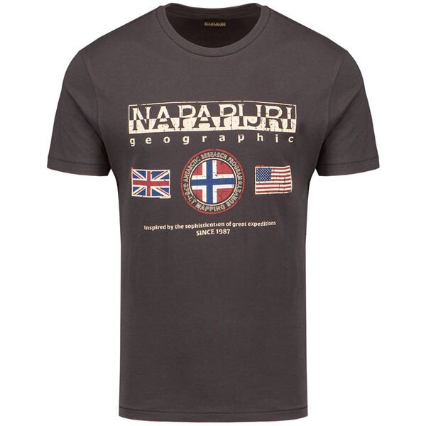 Napapijri T-shirt NAPAPIJRI S-TURIN NP0A4G34H741-20