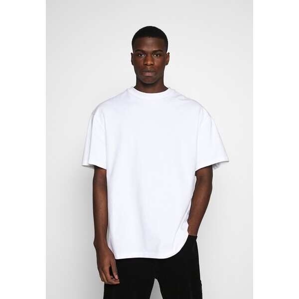 Weekday GREAT T-shirt basic white WEB22O05A-A11