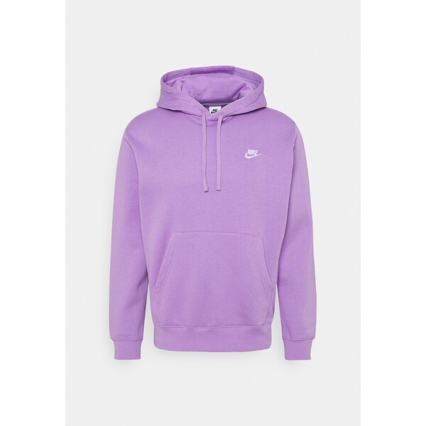 Nike Sportswear CLUB HOODIE Bluza z kapturem violet star/white NI122S0AS-I15