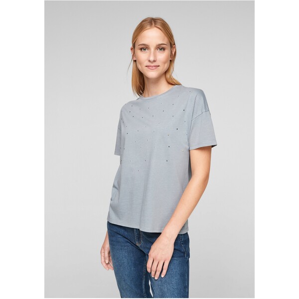 QS by s.Oliver T-shirt basic light grey QS121D15K-C11