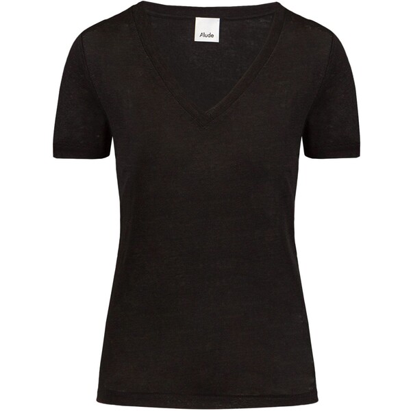 Allude T-shirt lniany ALLUDE 22282003-90