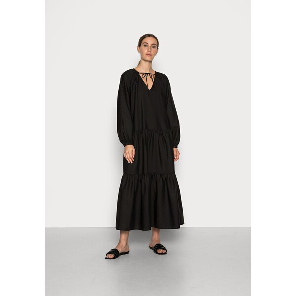 ARKET Długa sukienka black ARU21C021-Q11