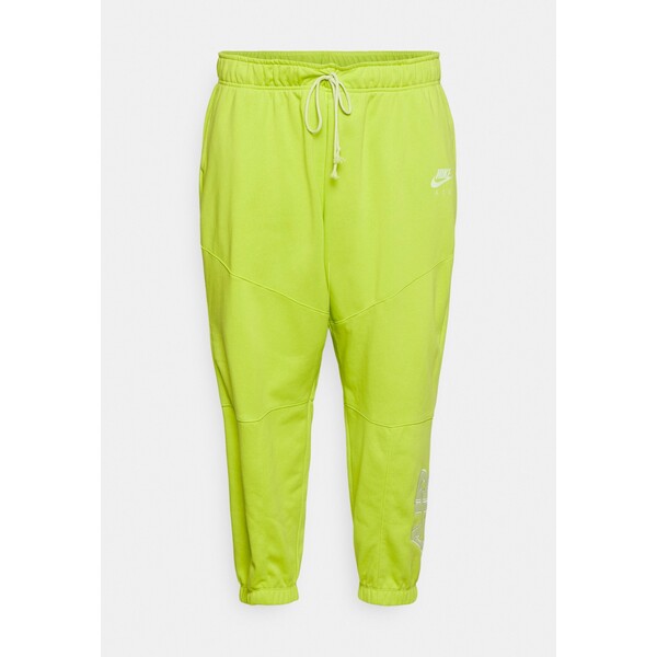 Nike Sportswear AIR PANT PLUS Spodnie treningowe atomic green/limelight NI121A0IY-M12