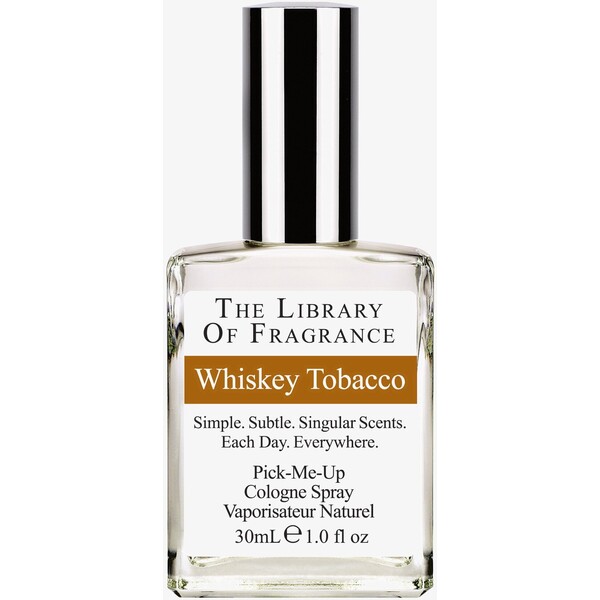 The Library of Fragrance EAU DE COLOGNE Woda kolońska whiskey tobacco THT32I001-S14