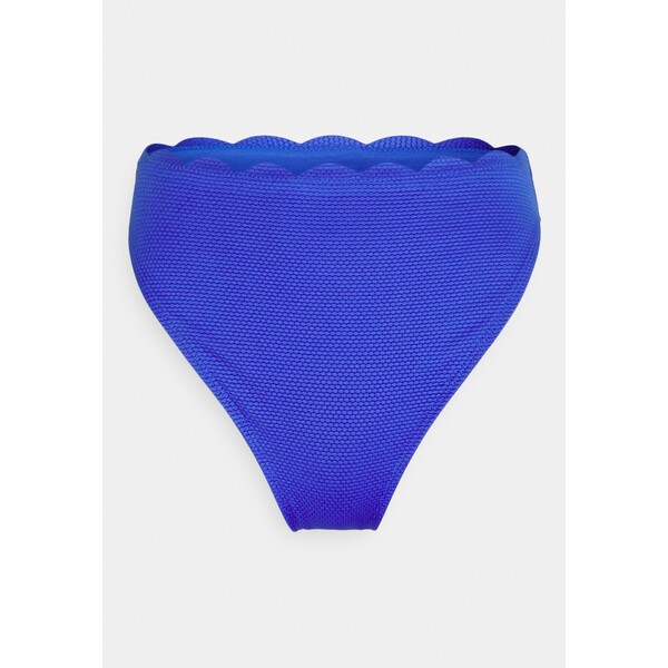 Hunkemöller SCALLOP HIGH LEG Dół od bikini dazzling blue HM181I0D3-K11