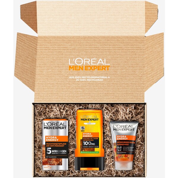 L'Oréal Men Expert HYDRA ENERGY SUSTAINABLE BOX Zestaw do kąpieli - LOT32G010-S11