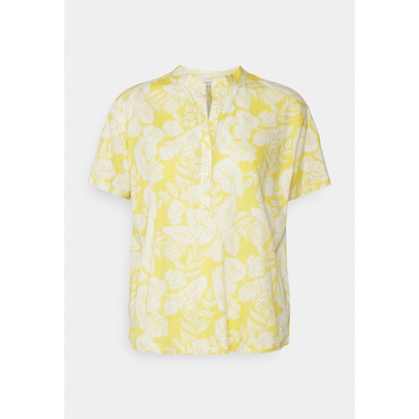 Marc O'Polo SHORT SLEEVE T-shirt z nadrukiem yellow MA321D172-E11