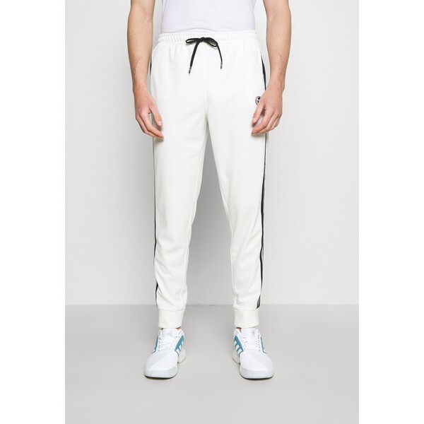 Sergio Tacchini TRACK PANTS YOUNGLINE Spodnie treningowe blanc de blanc/night sky S1642E01Z-A11