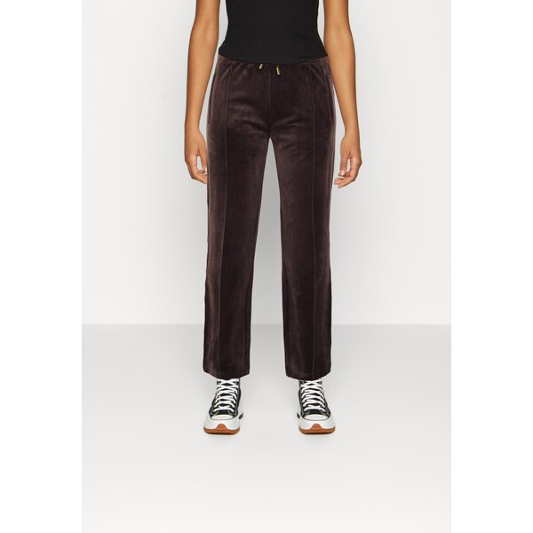 Juicy Couture TRACK PANTS Spodnie treningowe brown JU721A014-O11