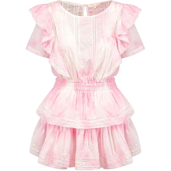 Sukienka LoveShackFancy NATASHA LD194263H-island-pink-hand-dye LD194263H-island-pink-hand-dye