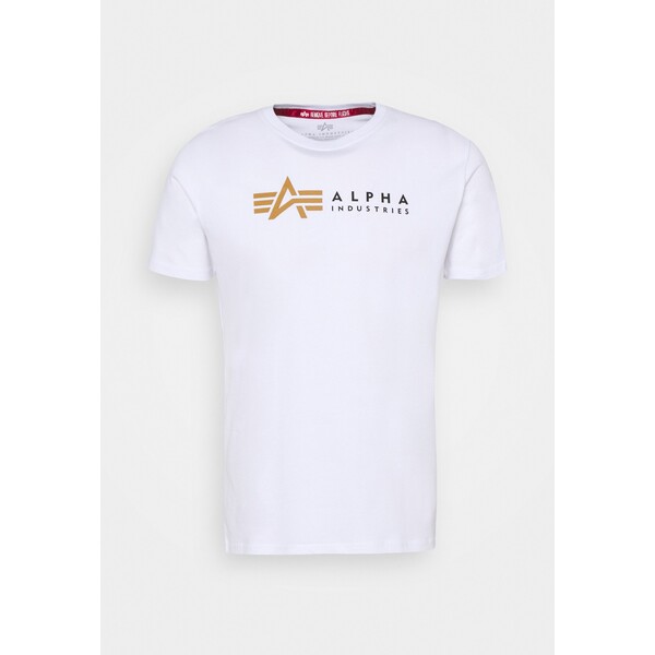 Alpha Industries LABEL T-shirt z nadrukiem AL522O04Q-A11