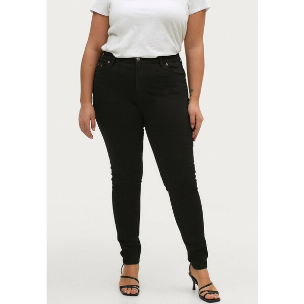Ellos Plus collection OLIVIA Jeansy Skinny Fit schwarz E1A21N00M-Q11