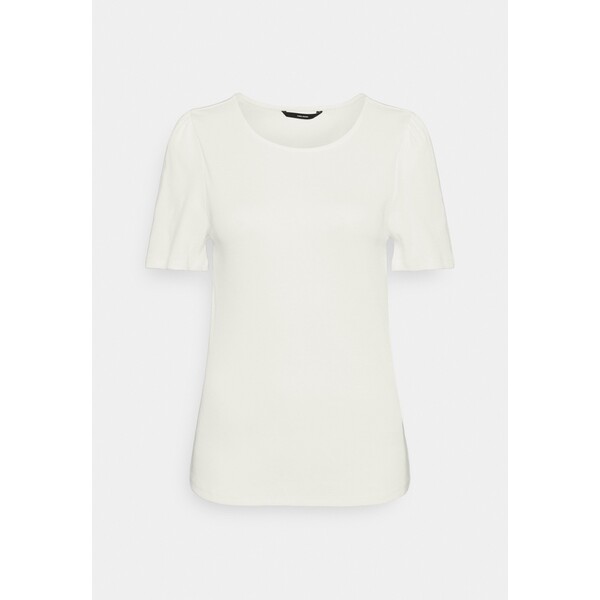 Vero Moda Tall VMNATASHA PUFF T-shirt basic snow white VEB21D035-A11