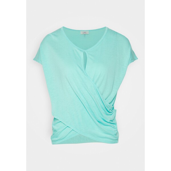 Deha FEELING YOGA T-shirt basic light blue 5DE41D03N-K11