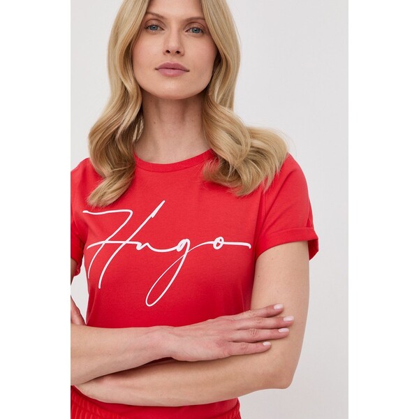 Hugo HUGO t-shirt bawełniany 50467249