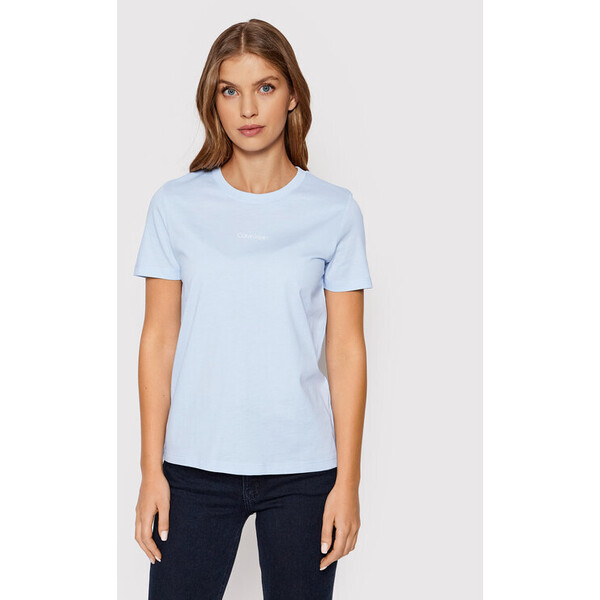 Calvin Klein T-Shirt Mini K20K202912 Niebieski Regular Fit