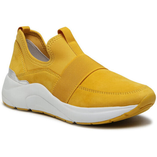 Caprice Sneakersy 9-24701-26 Żółty