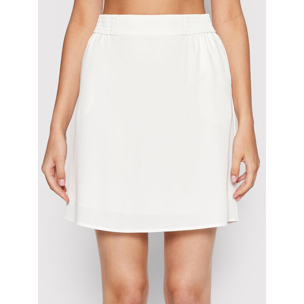 Calvin Klein Spódnica mini K20K203821 Biały Regular Fit