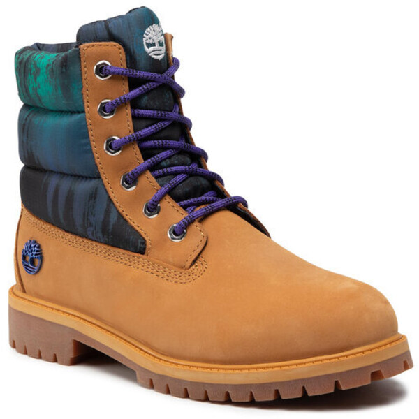 Timberland Trapery 6 In Quilt Boot 0A2FQP2311 Brązowy
