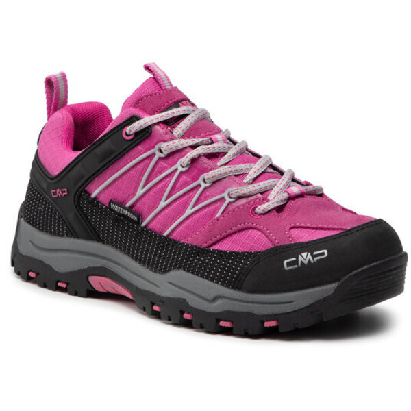 CMP Trekkingi Rigel Low Trekking Shoe Kids Wp 3Q54554J Różowy