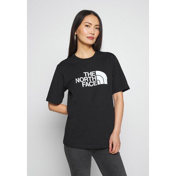 The North Face RELAXED EASY TEE T-shirt z nadrukiem black TH321D00H-Q11